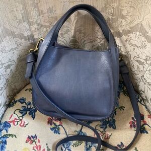 Madewell Sydney Crossbody Faded Indigo slate blue